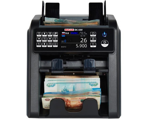 Купить Счетчик банкнот DoCash DC-55V 2 CIS от DoCash