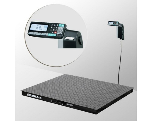 Купить Весы платформенные с печатью этикеток Масса-К 4D-PM-15/15-2000-RL от Масса-К